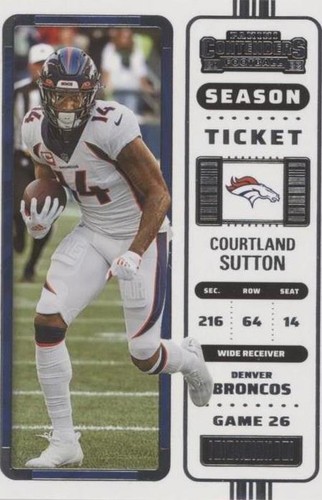2022 Panini Contenders Courtland Sutton #32