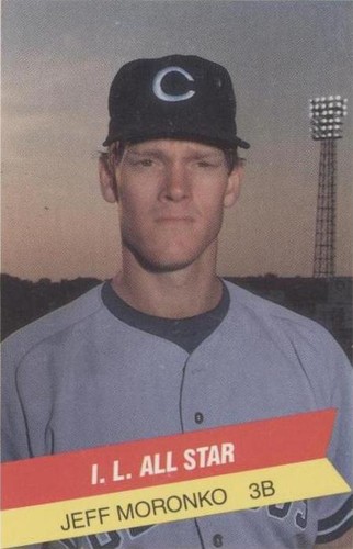 1987 TCMA/CMC International League All-Stars/Future Stars - Jeff Moronko #1987-1