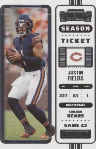 2022 Panini Contenders Justin Fields #20
