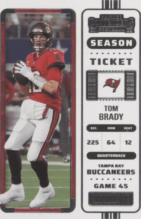 2022 Panini Contenders Tom Brady #93