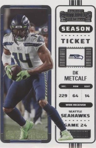 2022 Panini Contenders DK Metcalf #89