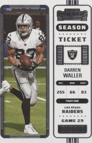 2022 Panini Contenders Darren Waller #68