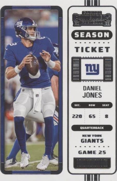 2022 Panini Contenders Daniel Jones #69