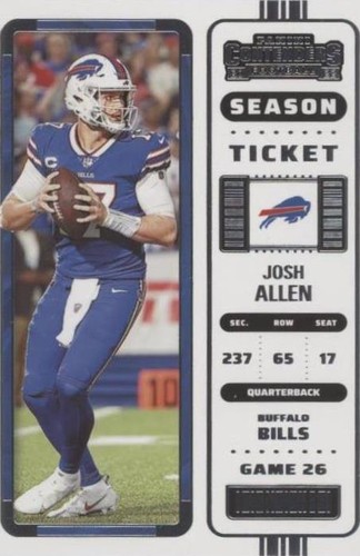2022 Panini Contenders Josh Allen #11