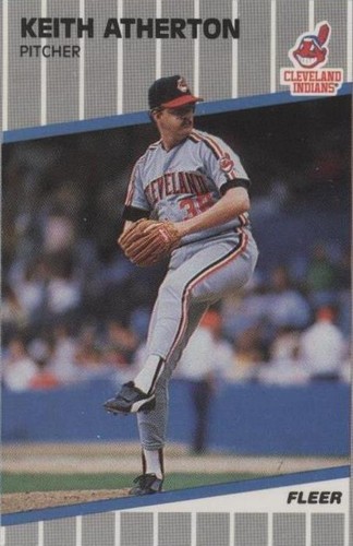 1989 Fleer Update - Keith Atherton #U-24