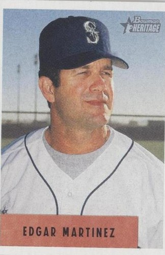 2002 Bowman Heritage - Edgar Martinez #19