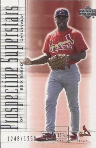 2001 Upper Deck Pros & Prospects - Esix Snead #107