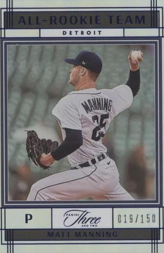 2022 Panini Three and Two - Matt Manning #ART-3
