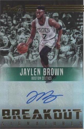 2016-17 Panini Studio - Jaylen Brown #10