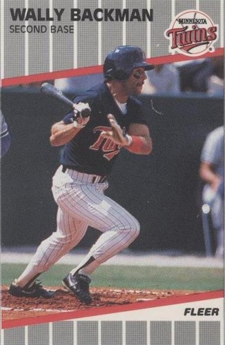1989 Fleer Update - Wally Backman #U-43