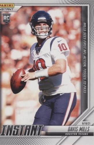 2021 Panini Instant NFL Davis Mills #24