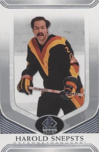 2020-21 Upper Deck SP Signature Edition Legends - Harold Snepsts #38