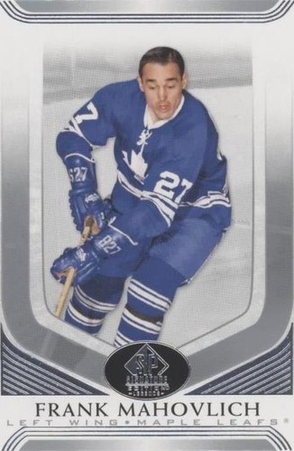 2020-21 Upper Deck SP Signature Edition Legends - Frank Mahovlich #311