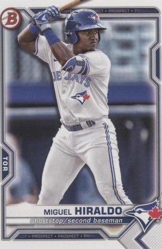 2021 Bowman Draft - Miguel Hiraldo #BD-98