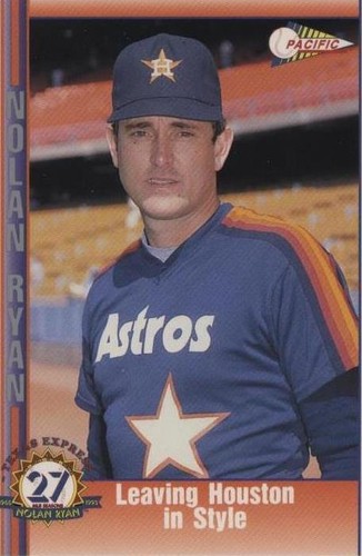 1993 Pacific Nolan Ryan Texas Express 27 Seasons - Nolan Ryan #158