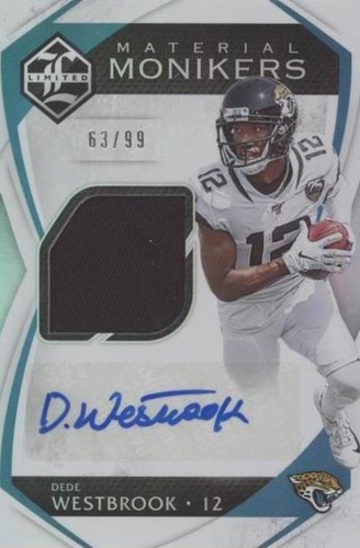 2019 Panini Limited Dede Westbrook #MM-DW