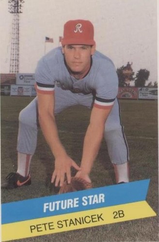 1987 TCMA/CMC International League All-Stars/Future Stars - Pete Stanicek #1987-29