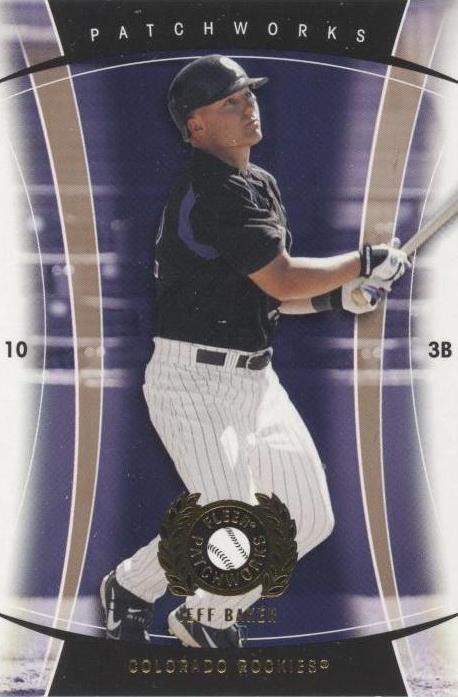 2005 Fleer Patchworks - Jeff Baker #78