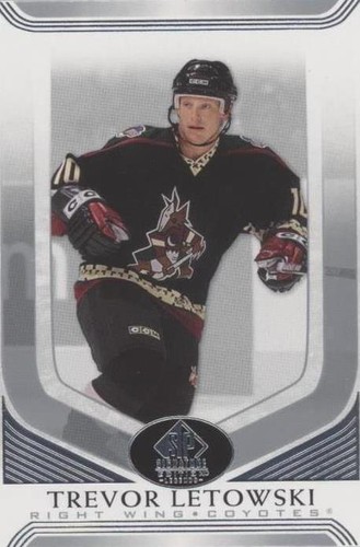 2020-21 Upper Deck SP Signature Edition Legends - Trevor Letowski #214
