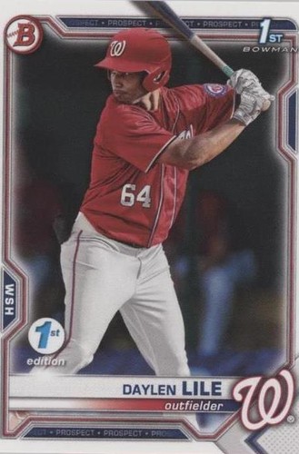 2021 Bowman Draft 1st Edition - Daylen Lile #BD-18