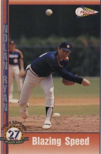 1993 Pacific Nolan Ryan Texas Express 27 Seasons - Nolan Ryan #90