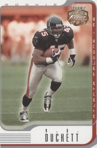 2002 Fleer Focus Jersey Edition T.J. Duckett #125