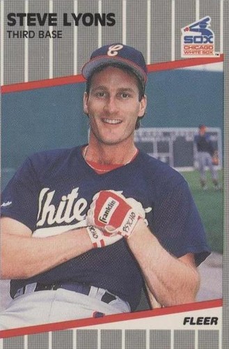 1989 Fleer - Steve Lyons #502
