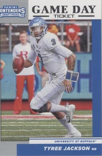 2019 Panini Contenders Draft Picks Tyree Jackson #37
