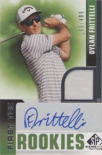 2021 SP Game Used - Dylan Frittelli #53
