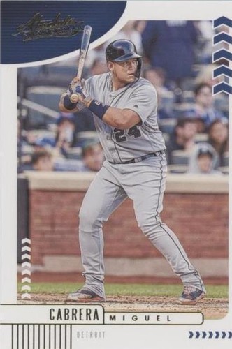 2020 Panini Absolute - Miguel Cabrera #91