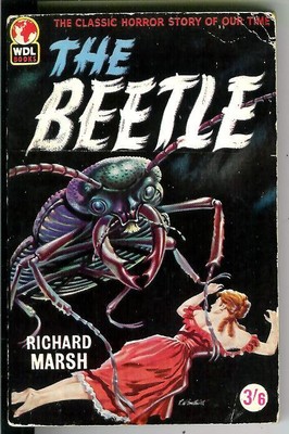 the beetle by richard marsh, rare british wdl sci-fi horror gga