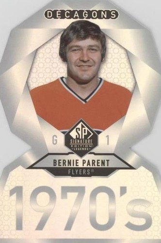2020-21 Upper Deck SP Signature Edition Legends - Bernie Parent #DC-18