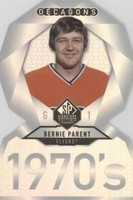 2020-21 Upper Deck SP Signature Edition Legends - Bernie Parent #DC-18