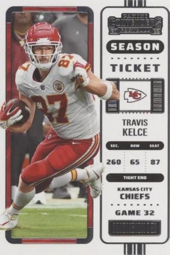 2022 Panini Contenders Travis Kelce #59