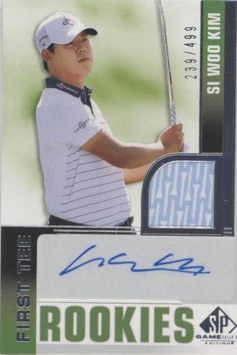 2021 SP Game Used - Si Woo Kim #56
