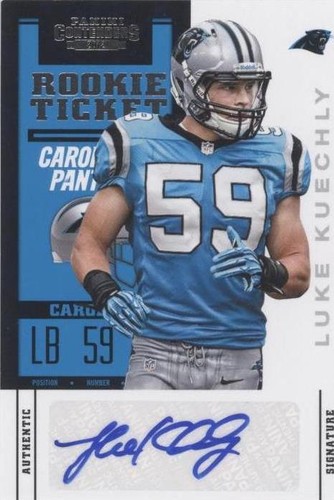 2012 Panini Contenders Luke Kuechly #159