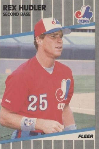 1989 Fleer - Rex Hudler #380