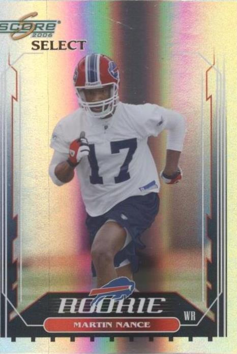 2006 Score Select Martin Nance #346