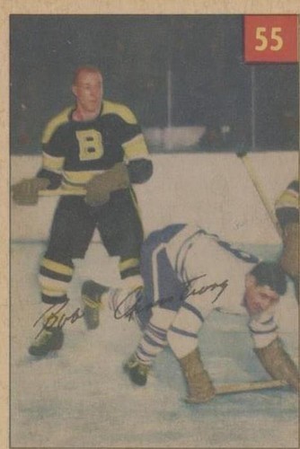 1954-55 Parkhurst - Bob Armstrong #55