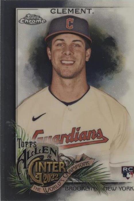 2022 Topps Allen & Ginter Chrome - Ernie Clement #172