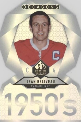 2020-21 Upper Deck SP Signature Edition Legends - Jean Beliveau #DC-4