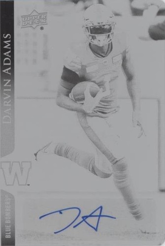 2021 Upper Deck CFL Darvin Adams #185