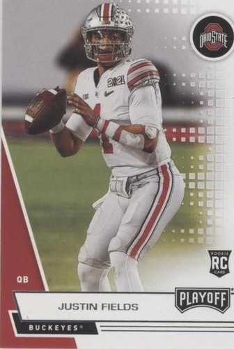2021 Panini Chronicles Draft Picks Justin Fields #380