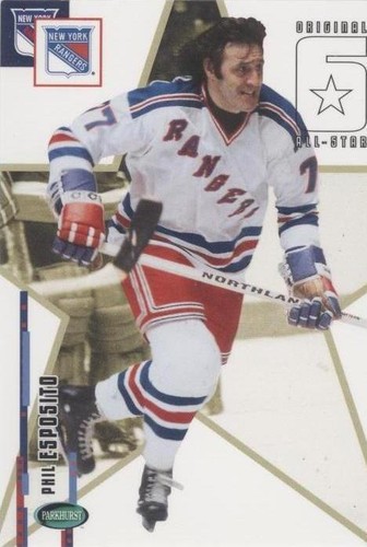 2003-04 Parkhurst Original Six New York Rangers - Phil Esposito #63