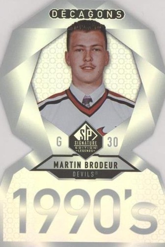 2020-21 Upper Deck SP Signature Edition Legends - Martin Brodeur #DC-70