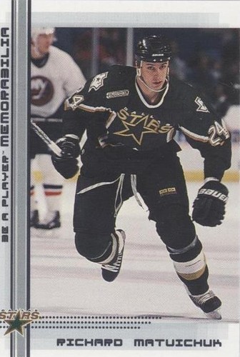 2000-01 In the Game Be A Player Memorabilia - Richard Matvichuk #326