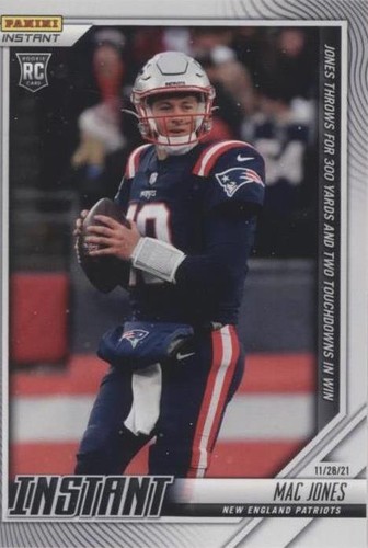 2021 Panini Instant NFL Mac Jones #117