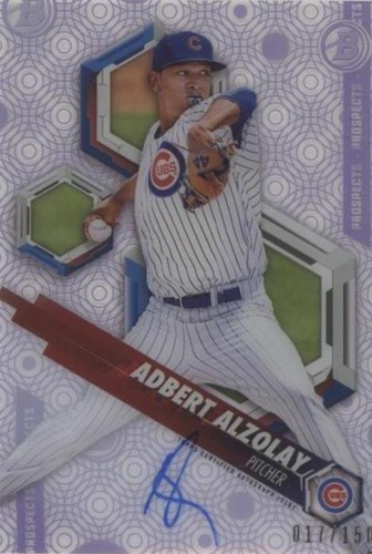 2018 Bowman High Tek - Adbert Alzolay #PHT-AA