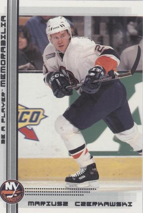 2000-01 In the Game Be A Player Memorabilia - Mariusz Czerkawski #269