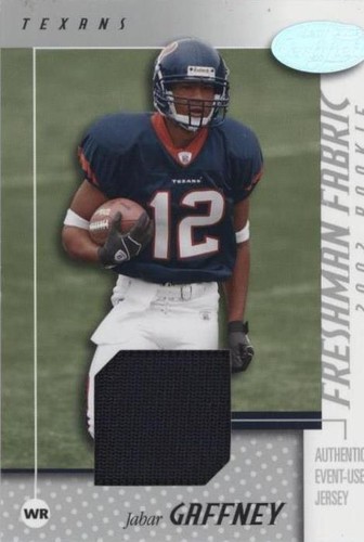 2002 Leaf Certified Jabar Gaffney #111